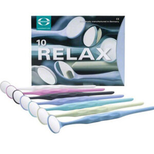Peegel varrega RELAX FS Roodium nr. 4 22mm autoklaav/roodiumkate, erinevad värvid 10 tükki pakis HAHNENKRATT