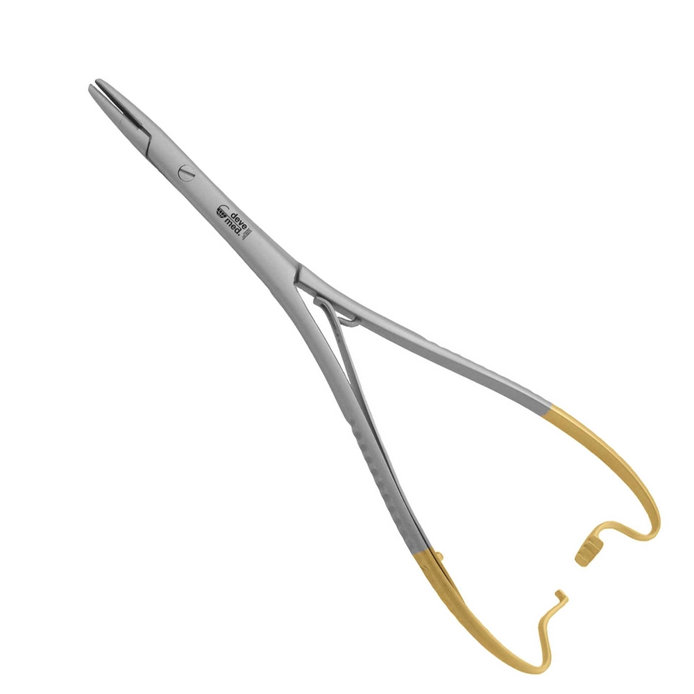 1085-21-Nadelhalter-Hoesel-21-cm-gerade-2-0-mm-TC-Umlaufsperre-2-0-4-0-Dentalinstrumente-Frauen