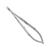 1086-30F-Mikro-Nadelhalter-Barraquer-150-mm-gerade-0-8-mm-mit-Sperre-5-0-8-0-RS-NH-TC-Dentalinstrumente