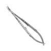 1086-31F-Mikro-Nadelhalter-Barraquer-150-mm-gebogen-0-8-mm-mit-Sperre-5-0-8-0-RS-NH-TC-Dentalinstrumente