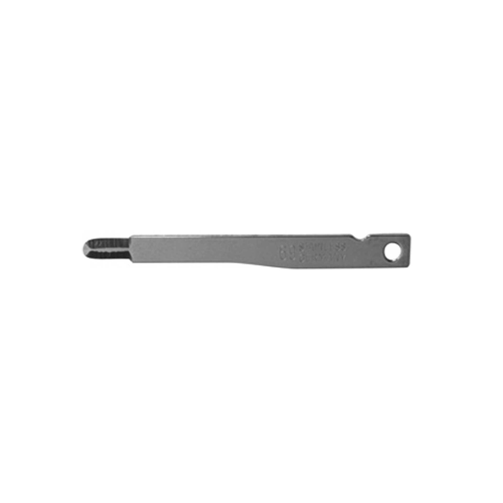 1145-69-Mikro-Skalpellklinge-69-steril-beidseitig-schneidend-Packung-mit-10-Stueck-Dentalinstrumente