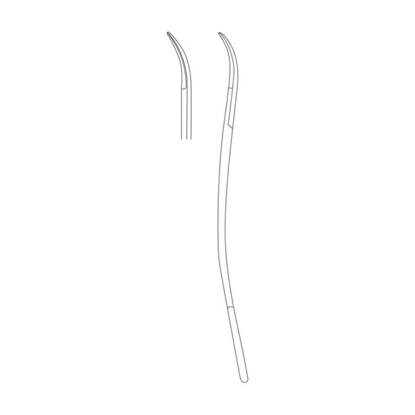 1154-20-Chirurgische-Schere-11-5-cm-La-Grange-WOLFRAM-CARBID-S-gebogen-gezahnt-Frauen-CAD2