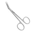 1155-4-Chirurgische-Schere-11-5-cm-Iris-REGULAR-CUT-45-grad-abgewinkelt-Dentalinstrumente