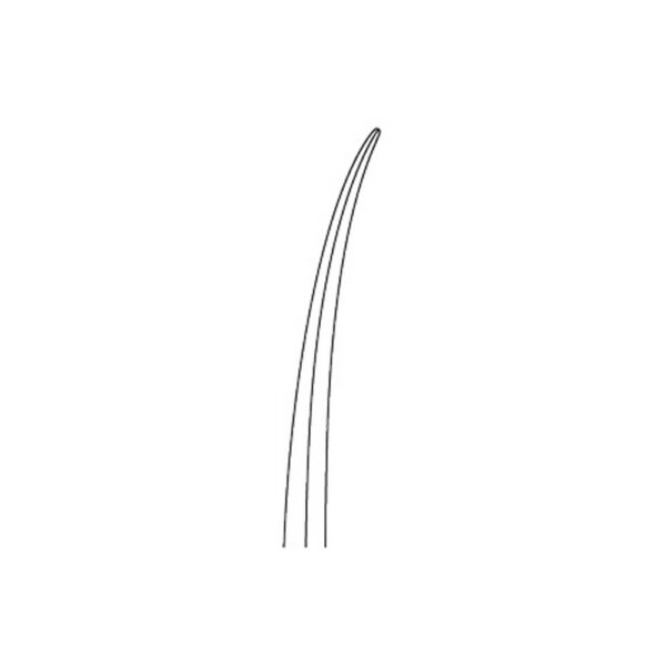 1155-60-Chirurgische-Schere-14-5-cm-Metzenbaum-TC-gebogen-Dentalinstrumente-Frauen-CAD