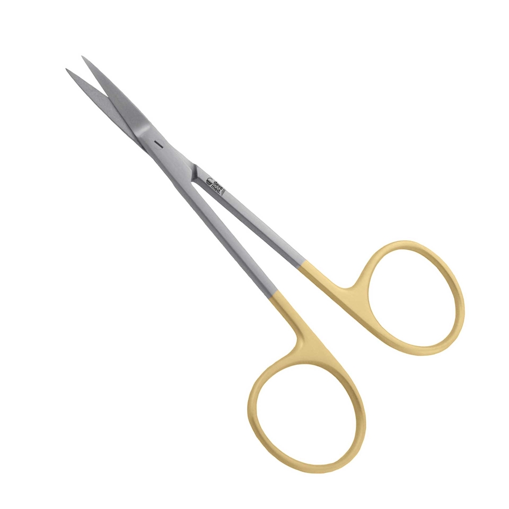 1158-1-Chirurgische-Schere-11-5-cm-Iris-WOLFRAM-CARBID-gerade-ergonomische-Dentalinstrumente-Frauen