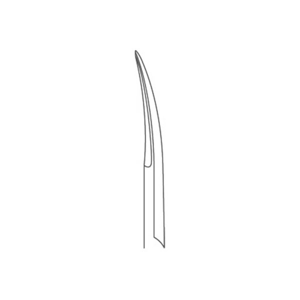 1158-2-Chirurgische-Schere-11-5-cm-Iris-WOLFRAM-CARBID-gebogen-ergonomische-Dentalinstrumente-CAD