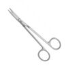 1164-10-Chirurgische-Schere-14-cm-Joseph-REGULAR-CUT-gebogen-ergonomische-Dentalinstrumente-Frauen