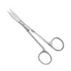 1165-2-Gingivektomie-Schere-13-cm-Goldman-Fox-MINI-CUT-gebogen-gezahnt-Dentalinstrumente-Frauen