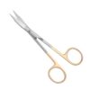 1165-62-Gingivektomie-Schere-13-cm-Goldman-Fox-TC-gebogen-gezahnt-ergonomische-Dentalinstrumente-Frauen