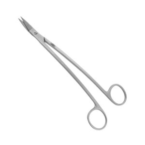 1172-Chirurgische-Schere-17-cm-Dean-MINI-CUT-gezahnt-ergonomische-Dentalinstrumente-Frauen