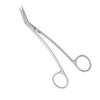 1173-30-Chirurgische-Schere-16-cm-Locklin-MINI-CUT-Version-gebogen-abgewinkelt-gezahnt-Dentalinstrumente