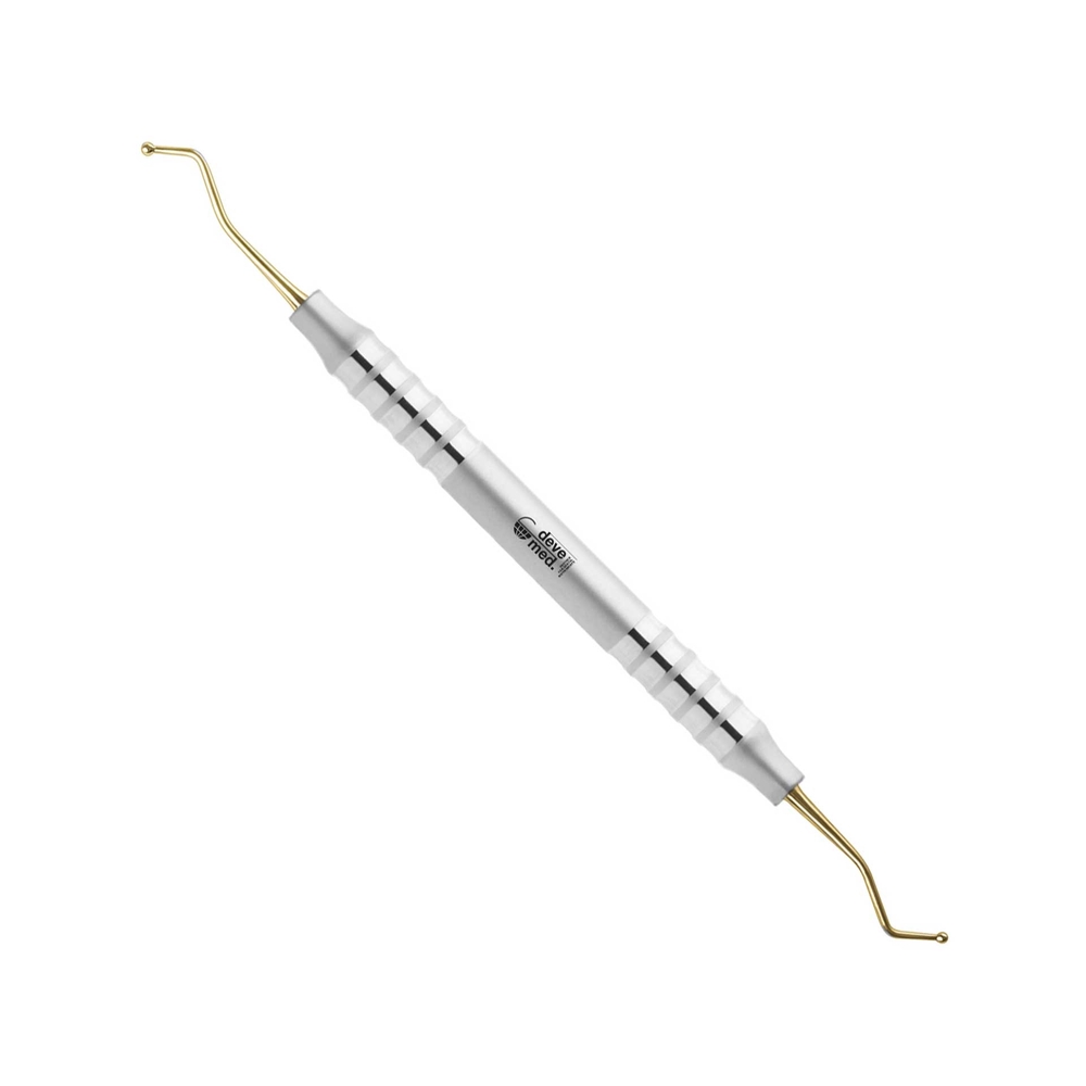 1701-70FTI-Fuellungsinstrument-kugelfoermig-1-6-2-0-mm-leicht-TIN-C-ergonomische-Dentalinstrumente