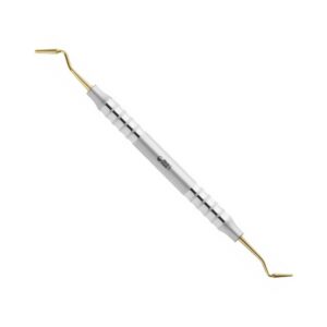 1790-20FTI-Fuellungsinstrument-Mortonson-Stopfer-1-4-1-8-mm-leicht-TIN-C-ergonomische-Dentalinstrumente