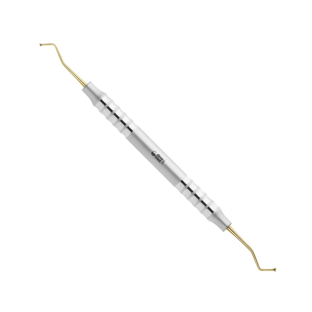 1945-10FTI-Fuellungsinstrument-Planator-1-5-2-0-mm-super-leicht-TIN-C-ergonomische-Dentalinstrumente