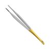 2302-015-Anatom-Pinzette-Adson-15-cm-gerieft-TC-ergonomische-Dentalinstrumente-fuer-Frauen