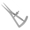 2406-11-Messzirkel-Castroviejo-9-cm-gerade-0-20-mm-ergonomische-Dentalinstrumente-fuer-Frauen