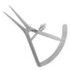 2406-12-Messzirkel-Castroviejo-9-cm-gerade-0-40-mm-ergonomische-Dentalinstrumente-fuer-Frauen