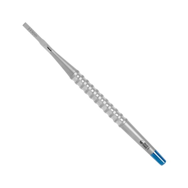 2502-40F-Knochenmeissel-4-mm-spitz-zulaufend-gerade-graduiert-6-8-10-12-14-ergonomische-Dentalinstrumente
