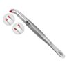 2749-10-Inlay-Pinzette-155-mm-45-grad-gebogen-10-Stueck-Ersatzsilikonplatten-Dentalinstrumente
