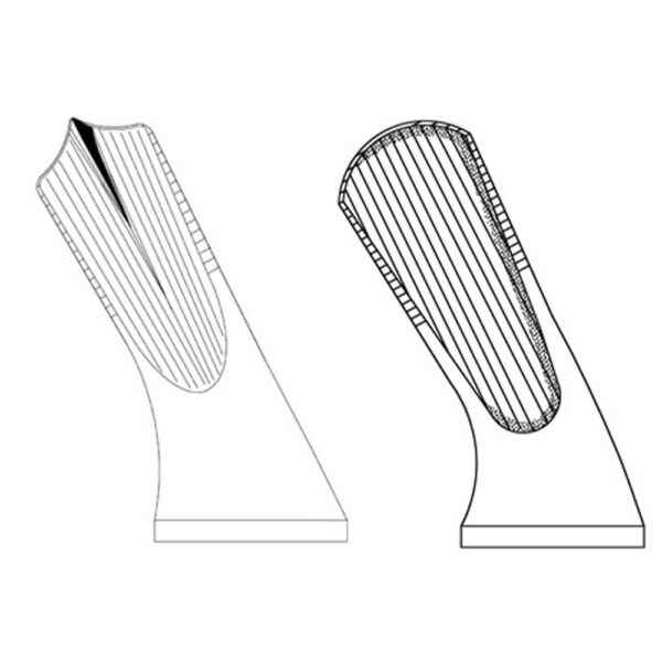 500-39R-KIDS-EXTRACT-Zahnzange-39R-Molaren-rechts-ergonomische-Dentalinstrumente-Frauen-CAD