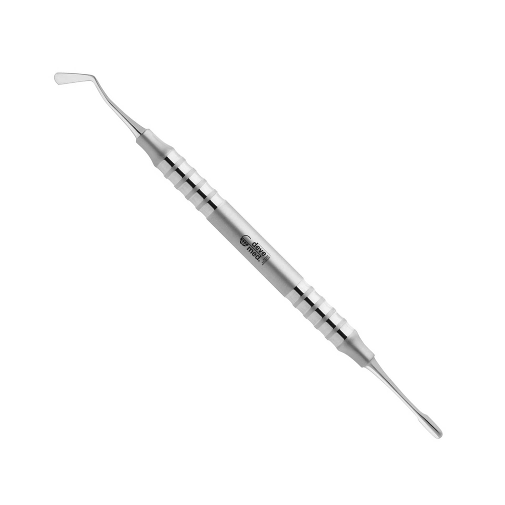 888-20F-Raspatorium-Hirschfeld-20-super-leicht-doppelendig-ergonomische-Dentalinstrumente-fuer-Frauen
