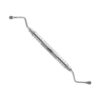 901-27F-Chirurgische-Kuerette-Miller-Colburn12-5-0-5-0-mm-leicht-doppelendig-Dentalinstrumente-Frau