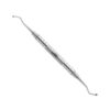 932-27F-Scharfer-Loeffel-2-7-2-7-mm-leicht-doppelendig-ergonomische-Dentalinstrumente-Frauen