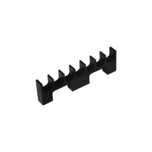 9900-02-Teflon-Steg-7-schwarz-79-1-x-23-x-8-mm-fuer-7-Instrumente-mit-2-Bruecken-Dentalinstrumente