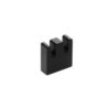 9900-21-Teflon-Pinzetten-Halterung-schwarz-21-8-x-23-x-8-mm-fuer-2-Instrumente-Dentalinstrumente-Frauen