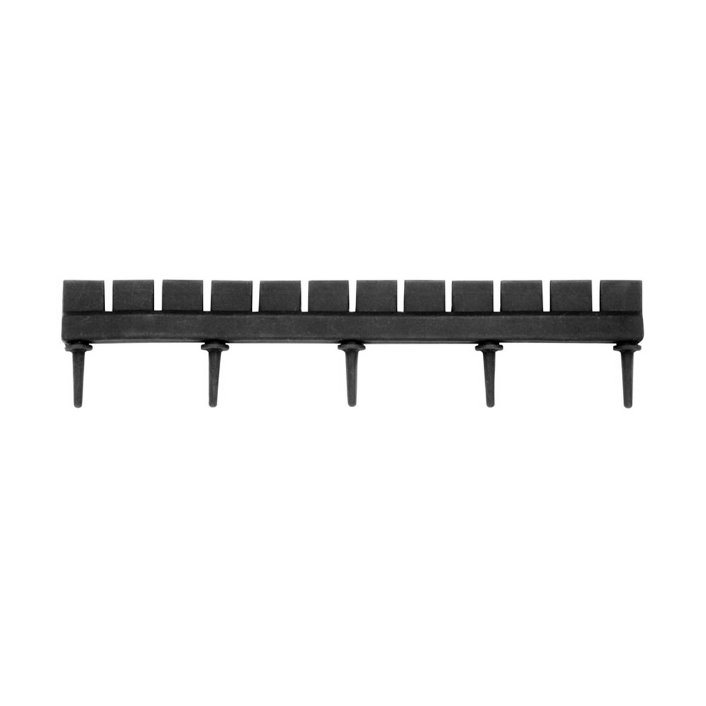 9901-50-Silikon-Steg-Niederhalter-schwarz-160-x-17-x-10-mm-Dentalinstrumente-Frauen