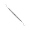 QTM1BLF-Furkations-Kuerette-Quetin-1BL-Bukkal-Lingual-0-9-mm-leicht-ergonomische-Dentalinstrumente-Frauen