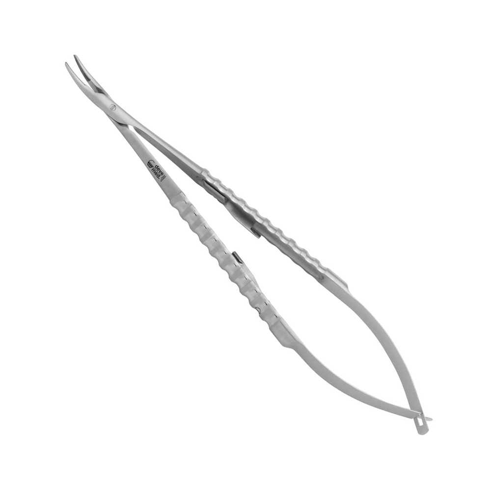 1086-41F-Mikro-Nadelhalter-Barraquer-171-mm-gebogen-0-8-mm-mit-Sperre-5-0-8-0-RS-NH-TC-Dentalinstrumente