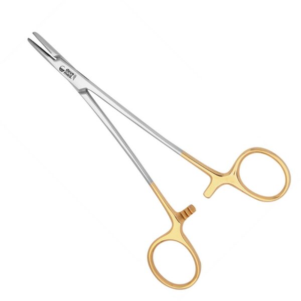 1097-16-Nadelhalter-Mayo-Hegar-16-cm-gerade-Standard-TC-Brillengriff-3-0-4-0-Dentalinstrumente