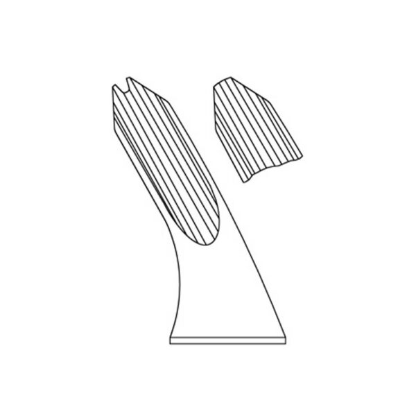 1117P-EXTRACT-1100-Zahnzange-17-Molaren-rechts-ergonomische-Dentalinstrumente-CAD