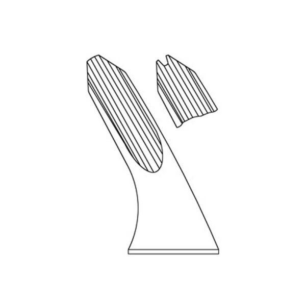 1118-EXTRACT-1100-Zahnzange-18-Molaren-links-ergonomische-Dentalinstrumente-Frauen-CAD