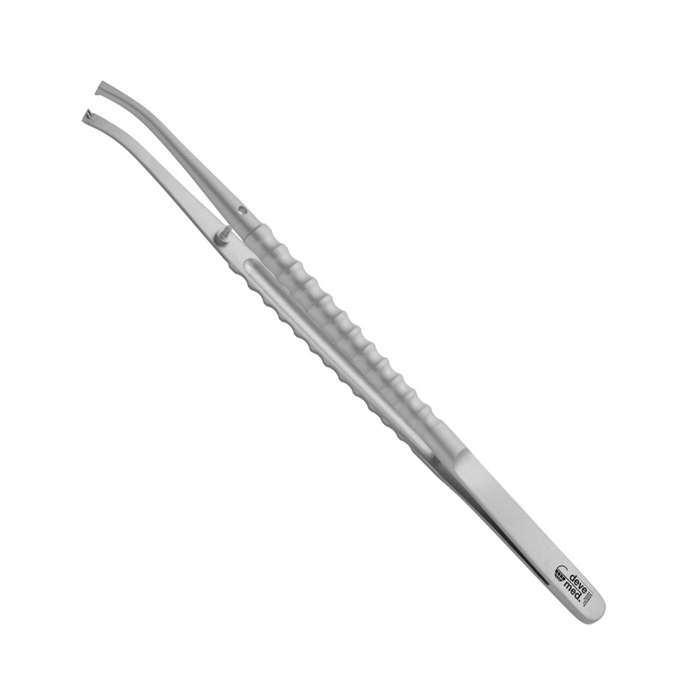 2302-15F-Chirurgische-Pinzette-3x4-3-5-mm-gebogen-RS-TW-ergonomische-Dentalinstrumente-Frauen