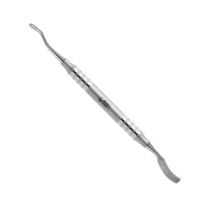 876-13F-Knochenfeile-Miller-Colburn-3X-Kreuzhiebfeile-super-leicht-doppelendig-Dentalinstrumente