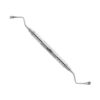 919-50F-Chirurgische-Kuerette-Lucas-5-0-5-0-mm-leicht-doppelendig-ergonomische-Dentalinstrumente-Frauen