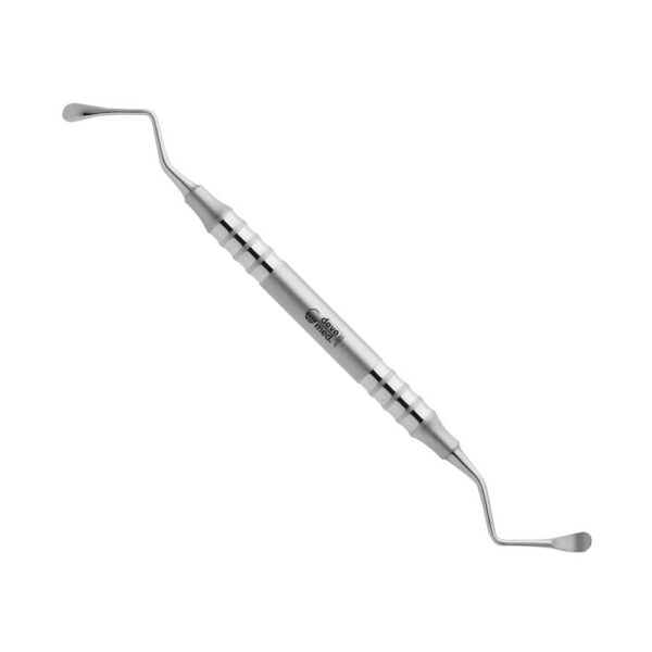 919-50F-Chirurgische-Kuerette-Lucas-5-0-5-0-mm-leicht-doppelendig-ergonomische-Dentalinstrumente-Frauen