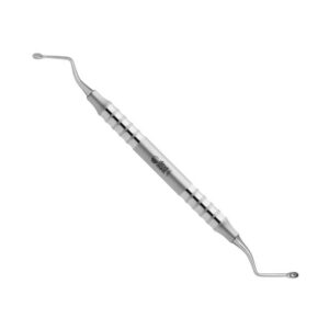 930-50F-Scharfer-Loeffel-Hemingway-3-2-3-2-mm-leicht-doppelendig-ergonomische-Dentalinstrumente