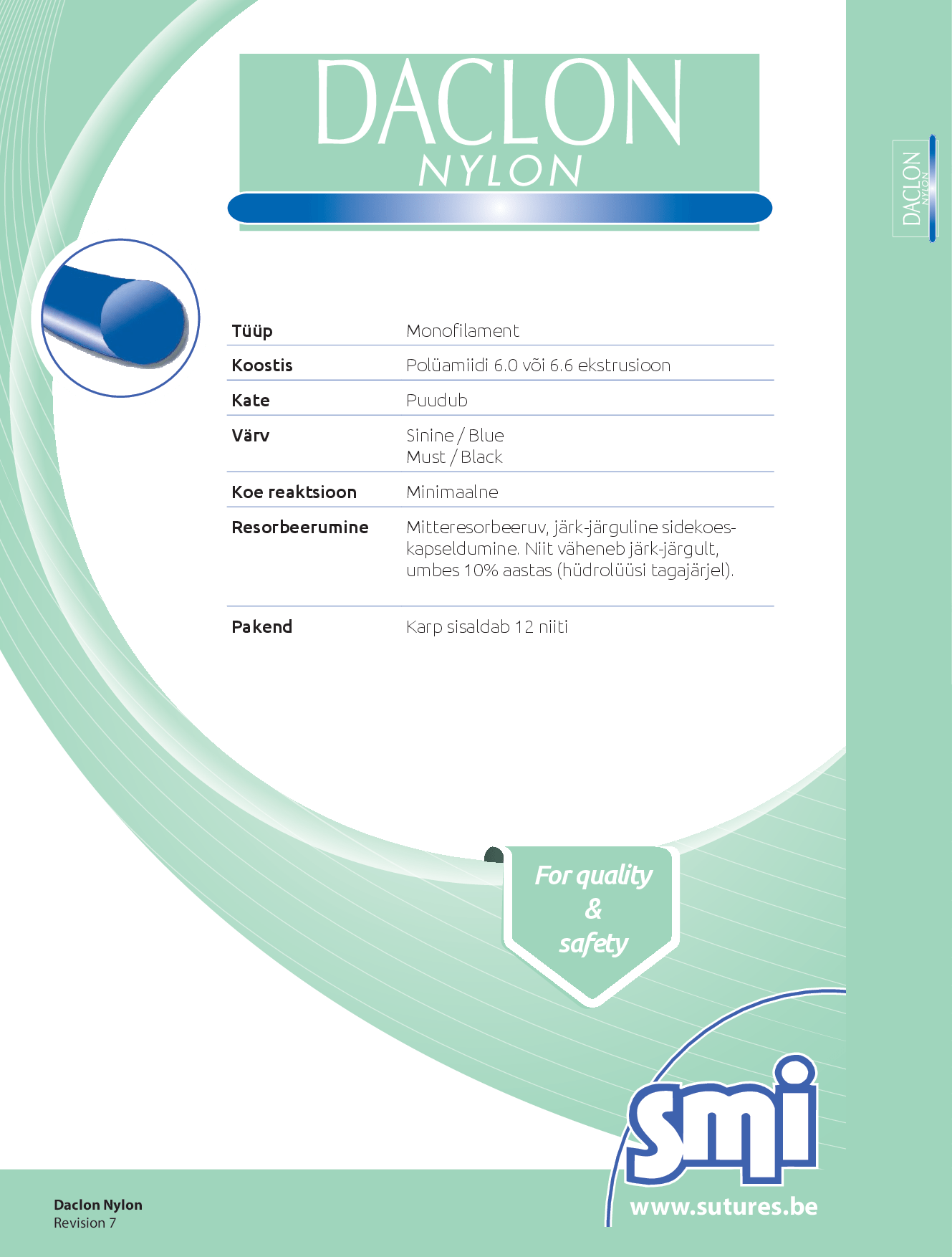 SMI Dental Daclon EE Biometric
