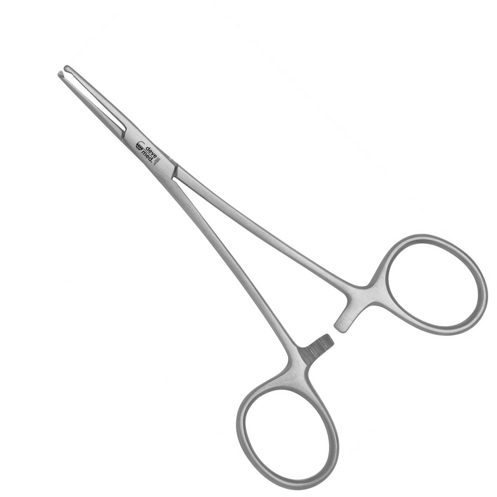 1051-32-Arterienklemme-1x2-125-mm-Halstead-Mosquito-gerade-ergonomische-Dentalinstrumente-fuer-Frauen-120mm