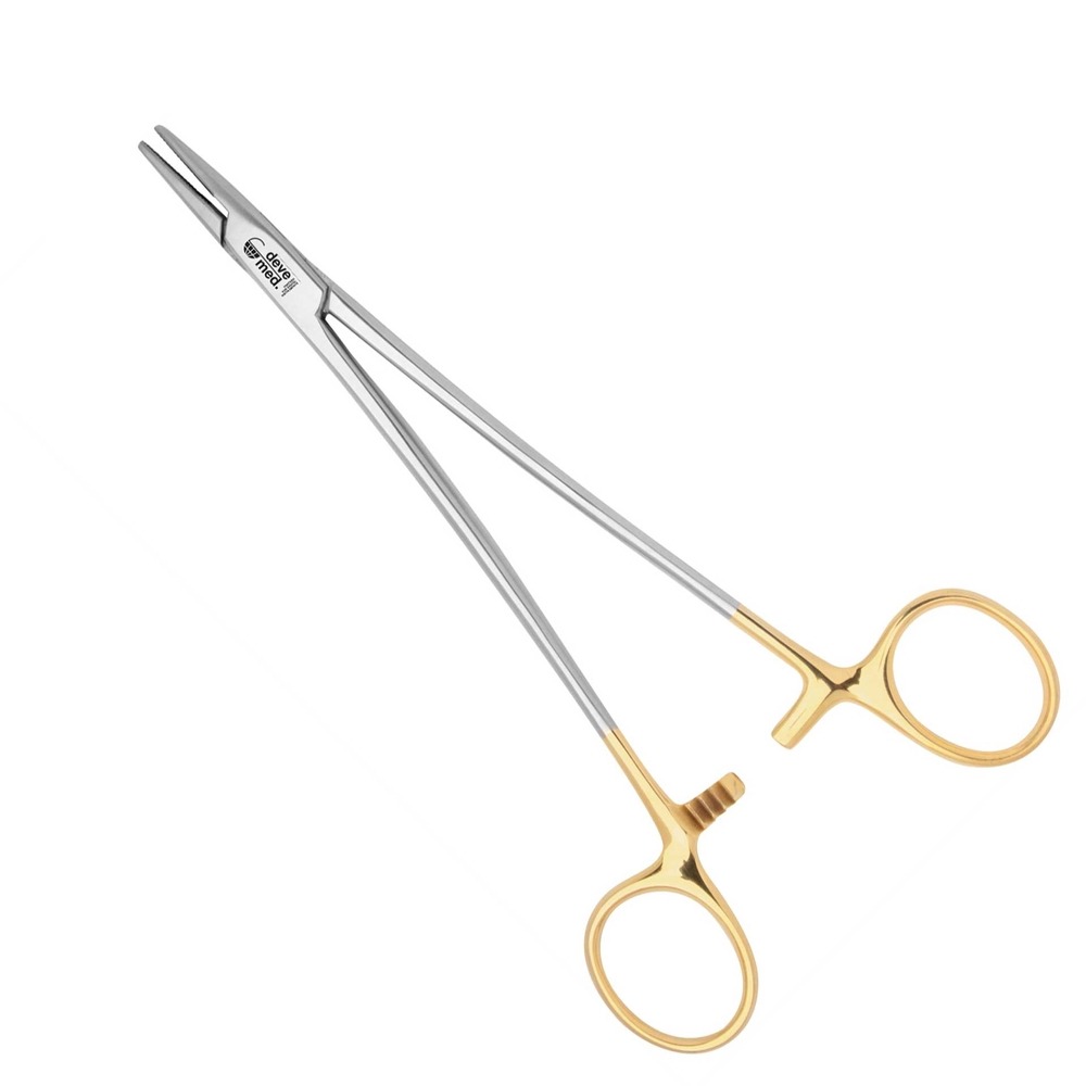 1097-20-Nadelhalter-Mayo-Hegar-20-cm-gerade-Standard-TC-Brillengriff-3-0-4-0-Dentalinstrumente