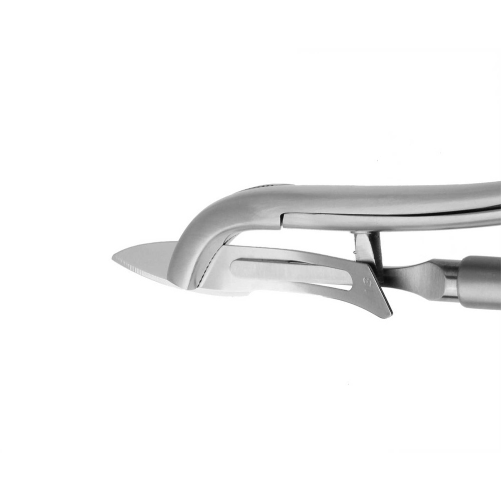 1146-80-Skalpellklingen-Entfernungszange-16-cm-KLING-EX-ergonomische-Dentalinstrumente-Anwendung