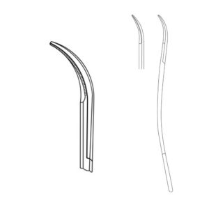 1154-1-Chirurgische-Schere-11-5-cm-La-Grange-MINI-CUT-S-gebogen-gezahnt-Dentalinstrumente-CAD