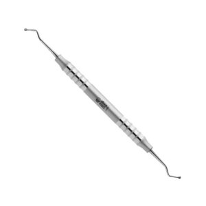 1295-11F-Exkavator-125-126-2-1-mm-super-leicht-doppelendig-ergonomische-Dentalinstrumente-Frauen-173mm