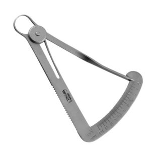 2406-48-Tasterzirkel-Iwanson-10-cm-0-10-mm-ergonomische-Dentalinstrumente-fuer-Frauen