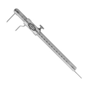 2406-50-Mini-Messuper-leichtehre-0-100-mm-ergonomische-Dentalinstrumente-fuer-Frauen