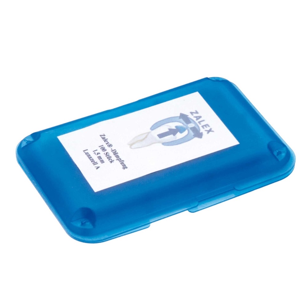 300-90-ZALEX-Selbstklebende-Daempfungen-Packung-zu-100-Stueck-3-0-mm-Dentalinstrumente-Frauen2