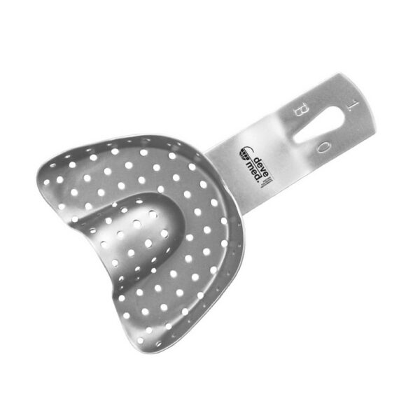 5202-Abdruckloeffel-2-fuer-bezahnte-Oberkiefer-perforiert-ergonomische-Dentalinstrumente